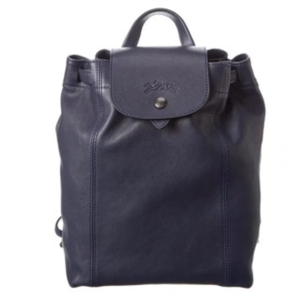Longchamp Le Pliage Cuir Mini XS Leather Backpack